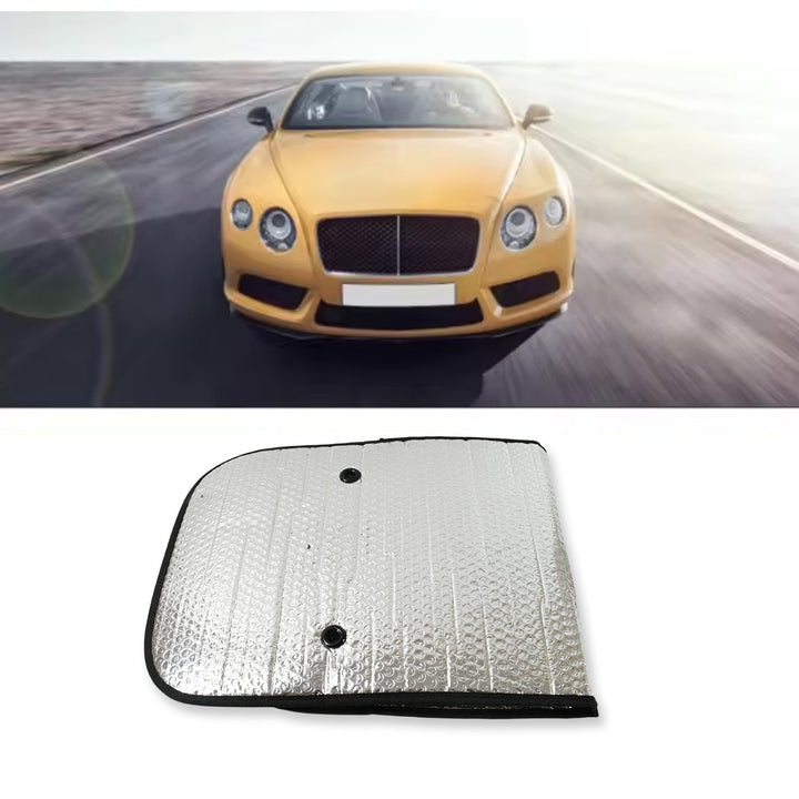 Car Windshield Sun Shade, Blocks UV Rays Sun Visor Protector, Keeps Your Vehicle Cool Sunshade for Cars, SUVs, Trucks, and Vans (80×35 Cm) Your Brand