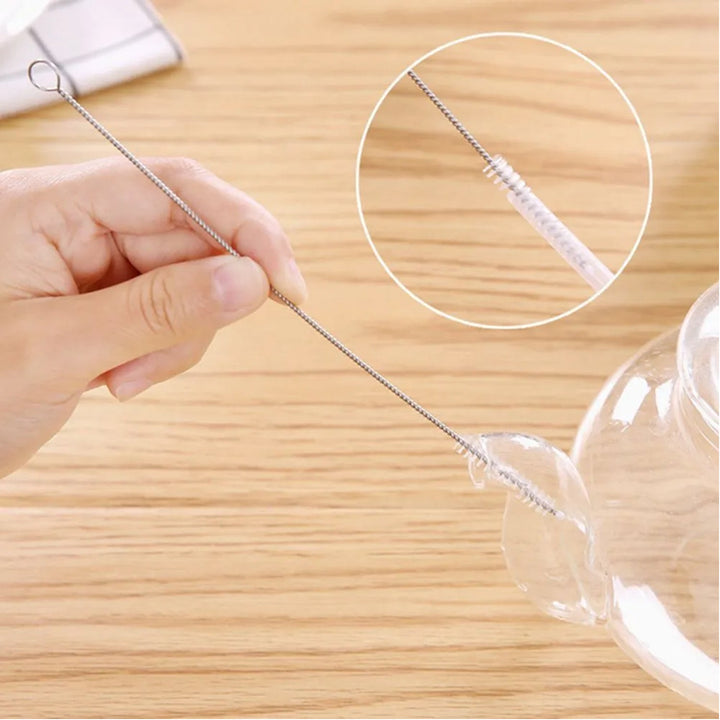 Stainless Steel Straw Cleaning Brush Drinking Pipe (20 Cm / 1 Pc) your brand
