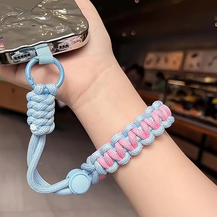 Multipurpose Adjustable Hand Wrist Strap Lanyardwith Cellphone, Phone Strap (1 Pc / 15 Inch / Multicolor) Your Brand