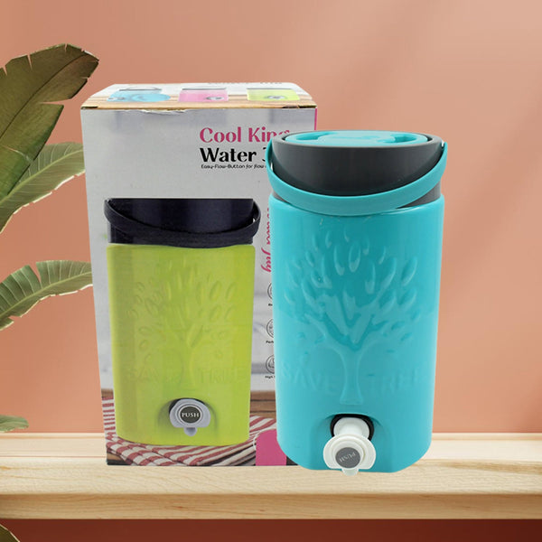 Insulated Water Jug with Tap (3000ml): Leakproof, Travel Cooler Your Brand