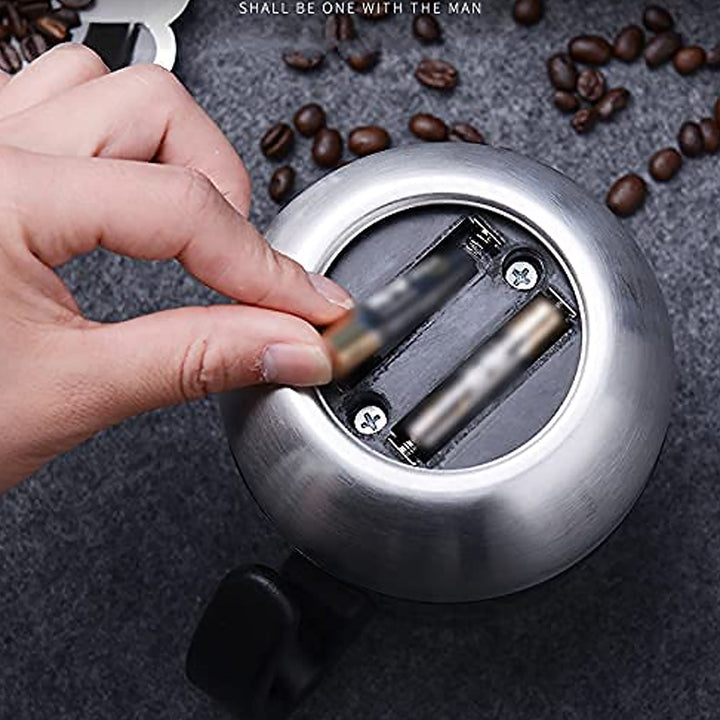 Self Stirring Mug With Lid used in all kinds of household and official places for serving drinks, coffee, any types of beverages etc. (1 Pc / 400 ML) Your Brand