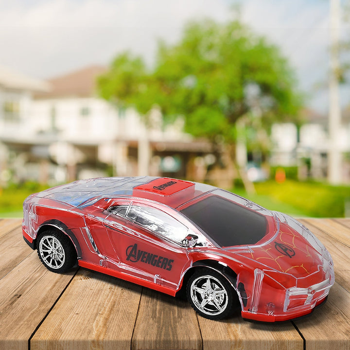 Plastic Remote Control Car, Remote Control Racing car with Two Function Backward and Forward. Handle Design Remote. Best Birthday Gift, Birthday Return Gift with Rechargeable Battery For Car Your Brand