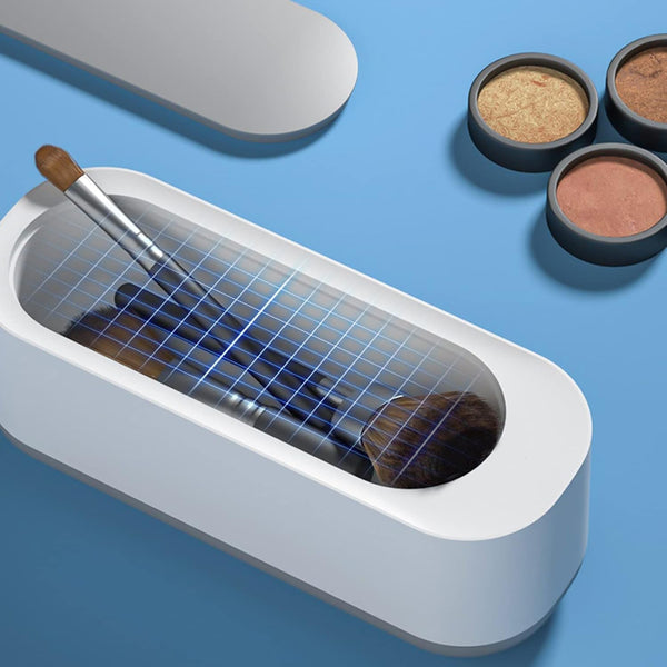 Ultrasonic Jewllery, Cleaner, Ultrasonic Cleaning Machine, Portable jewellery Cleaning Mchine For Jewellery, Ring, Silver, Retainer, Glasses, Watches, Coins, High Frequency Vibration Machine (Battery Not Included) Your Brand