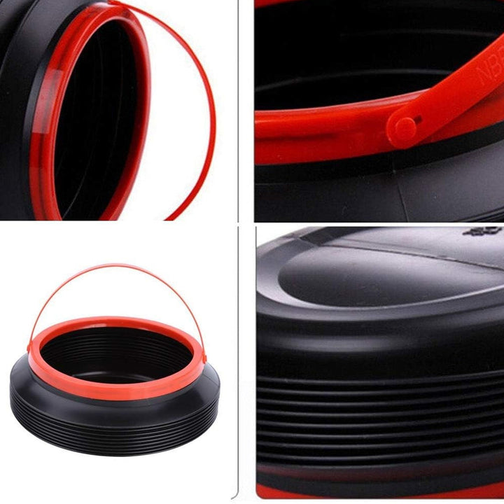 Foldable Storage Bucket, Water Container & Dustbin Multiuse Bucket For Home, Car & Kitchen Use Bucket - TezCart