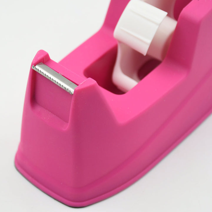 Plastic Tape Dispenser Cutter for Home Office use, Tape Dispenser for Stationary, Tape Cutter Packaging Tape (1 pc / 631 Gm) Your Brand