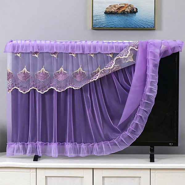 Dustproof Cover for Indoor, TV Screen Protector Cloth Cover (32 Inch) Your Brand