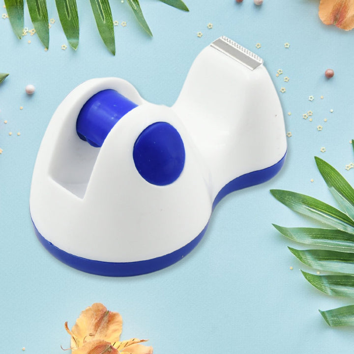 Plastic Tape Dispenser Cutter for Home Office use, Tape Dispenser for Stationary, Tape Cutter Packaging Tape School Supplies (1 pc / 213 Gm) Your Brand