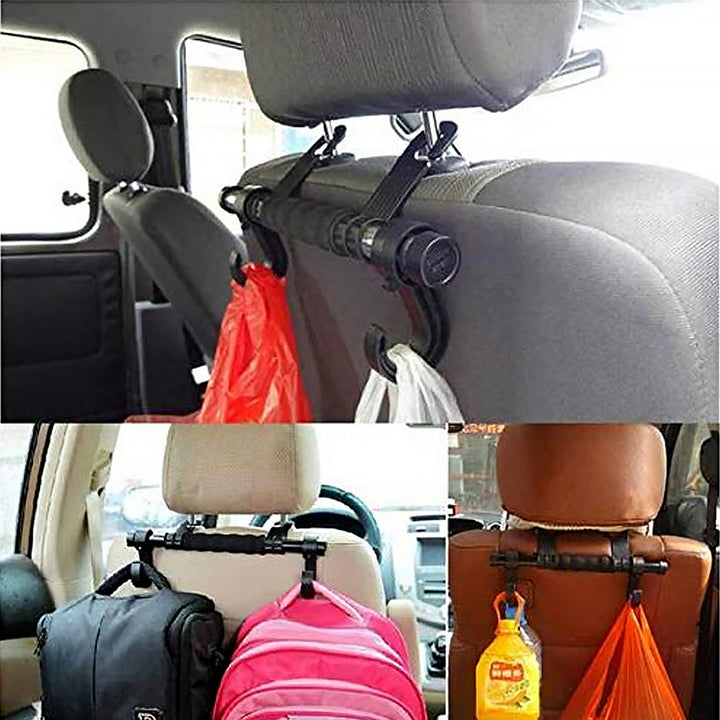 Back Seat Organizer Head Rest Luggage Bag Holder Hook Hanger Kit for Car Truck SUV Your Brand