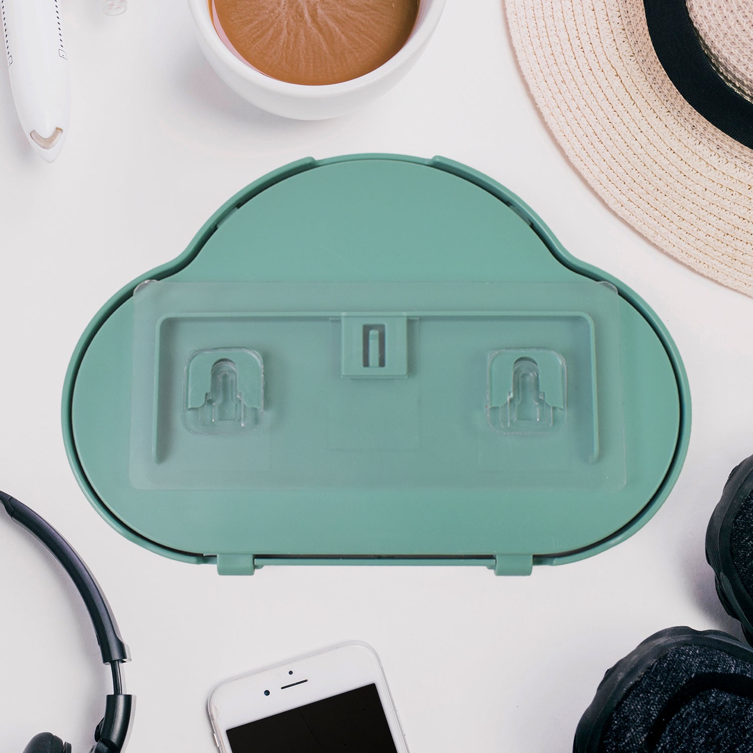 Smartphone / Mobile Stand, Waterproof Case, Smartphone Stand Case (1 Pc / Green colour) - TezCart