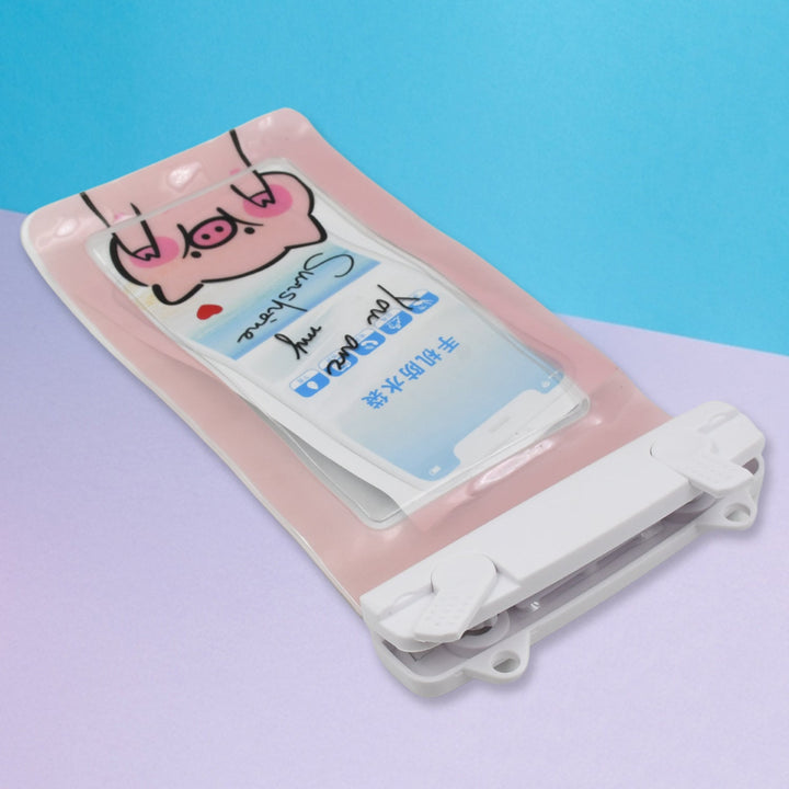 Waterproof Pouch Lock Mobile Cover Underwater Mobile Case For All Type Mobile Phone (1 Pc) Your Brand