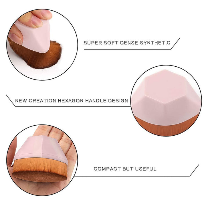 Foundation Makeup Brush,&nbsp;Perfect Makeup Brush Portable Case (1 Pc) - TezCart