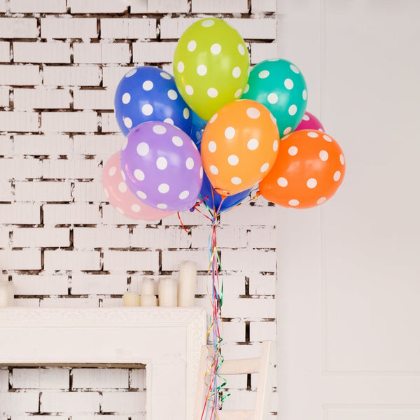 Colorful Balloons Kinds of Latex Balloons for Birthday / Anniversary / Valentine's / Wedding / Engagement Party Decoration Birthday Decoration Items for Kids Multicolor (20 Pcs Set) Your Brand