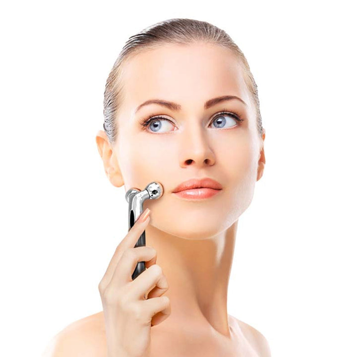 Manual Roller Face Skin Wrinkle Remover Massager (1 Pc) - TezCart