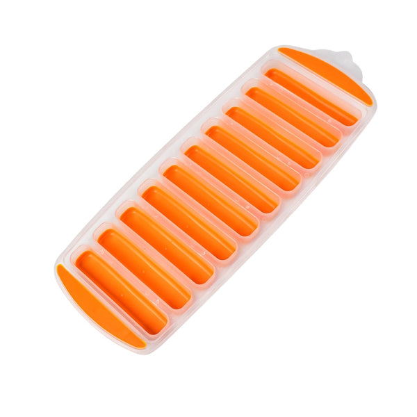 Water Bottle Ice Stick Tray with Push Pop Cubes Your Brand