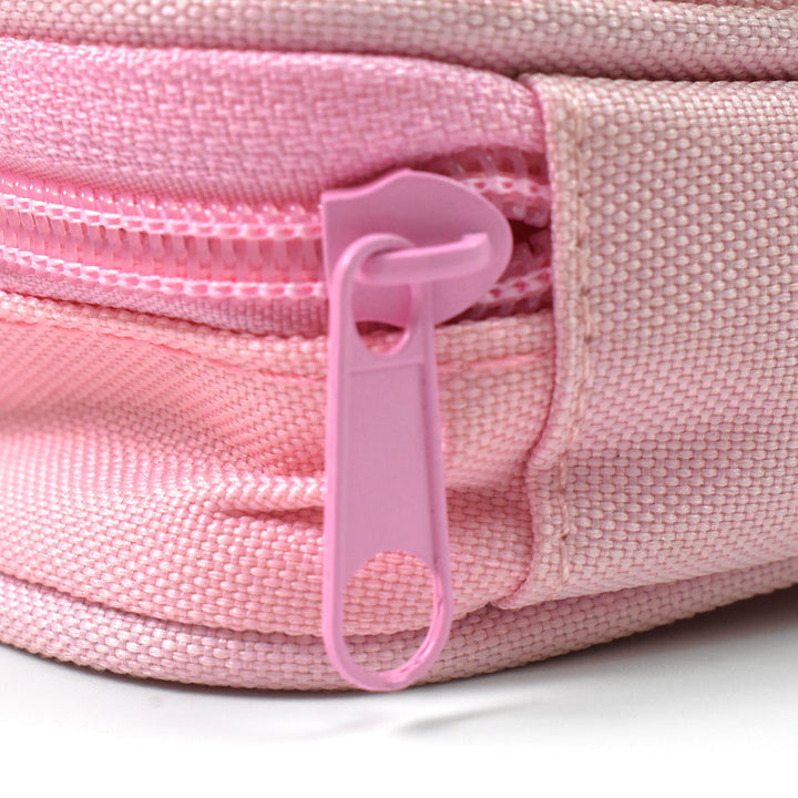 Pencil Pouch With Zipper, Students Pencil Case Large Capacity, Makeup Pouch, Stationery Bag (1 Pc / 2 Compartment) - TezCart