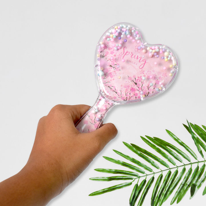 Heart Shape Hair Brush Massage Shower Comb (1 Pc) - TezCart