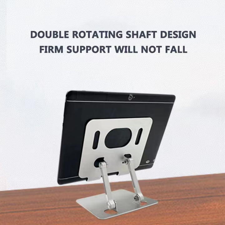 Tablet Stand Metal Alloy Adjustable Bracket, Suitable For tablet Computers for Desk Ergonomic Foldable Metal Tablet Holder/Tablets/Mobile Phones Your Brand