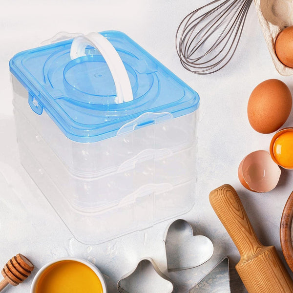 3-Layer Plastic Refrigerator Egg Storage Box (36 Grid) Your Brand