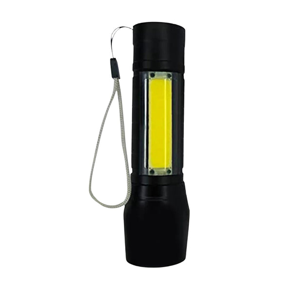 Mini Search Rechargeable LED Long Range Flashlight Emergency Light Torch Your Brand