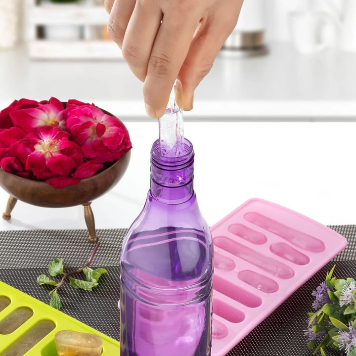 1 Pc Fancy Ice Tray, Used Widely In All Kinds Of Household Places While Making Ices And All Purposes Your Brand