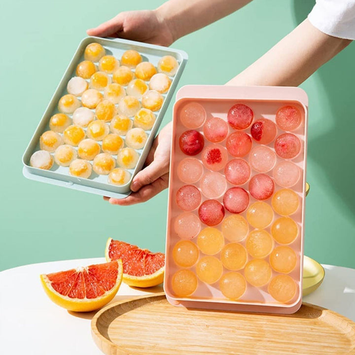 Plastic Round BPA Free Reusable Ice Cube Ice Ball Mold / Lollipop Candy Maker (20x12cm) Your Brand