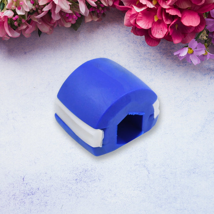 6128 DARK BLUE MOUTH EXERCISER USED TO GAIN SHARP AND CHISELLED EASILY AND FAST. - TezCart