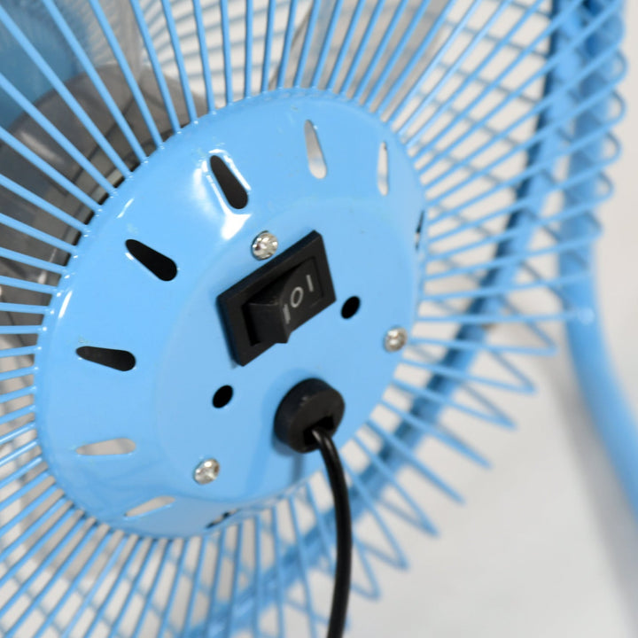 Big USB Table Desk Personal Metal Electronic Fan, Compatible with Computers, Laptops, Student Dormitory, Suitable For Office, School Use (1 Pc) Your Brand