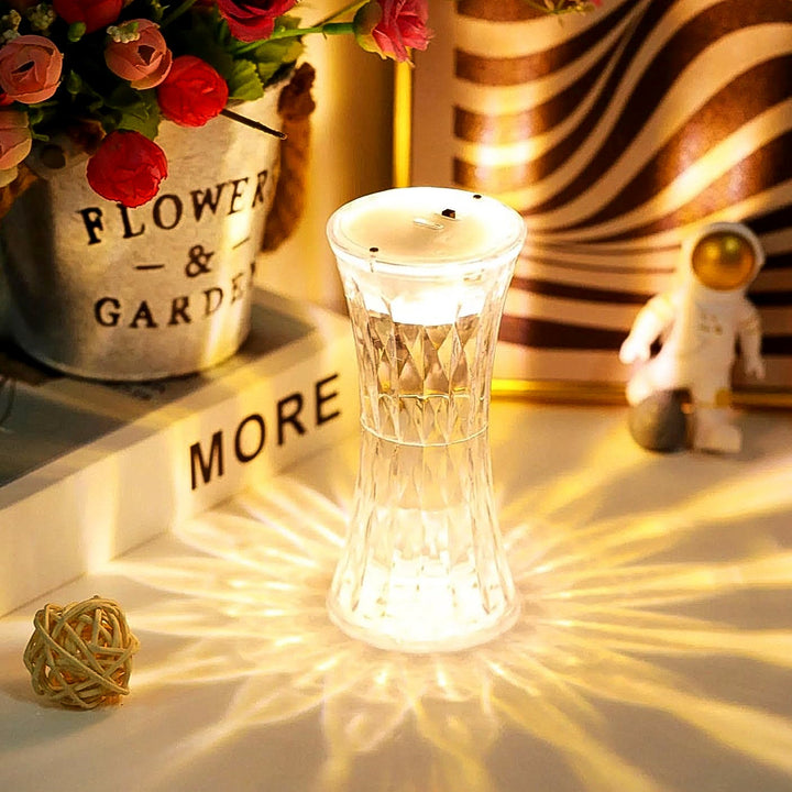 Crystal Lamp, Universal Night Light, Soft Lighting (1 Pc) - TezCart