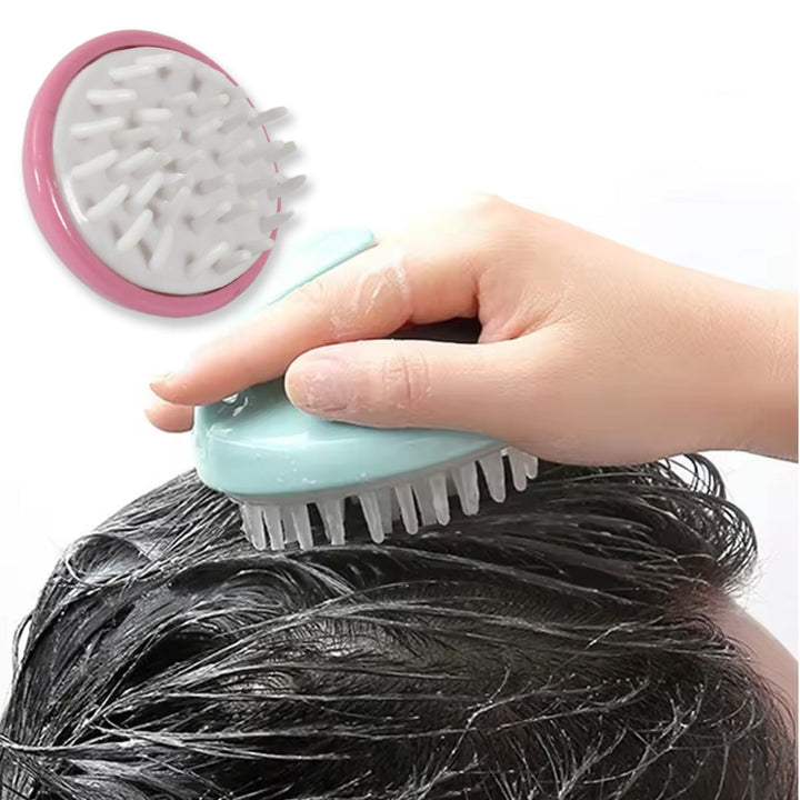 Hair Scalp Scrubber Massager, Waterproof Stress Fatigue Relief, Deep Clean for Hair Wash, Scalp and Body Massage with Soft Teeth Design Your Brand