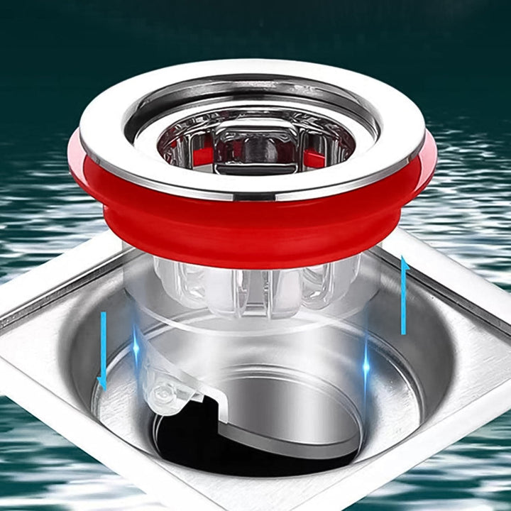 Plastic Odour Proof Floor Drain Sink Drain for Toilet Bathroom Kitchen (1 Pc) your brand