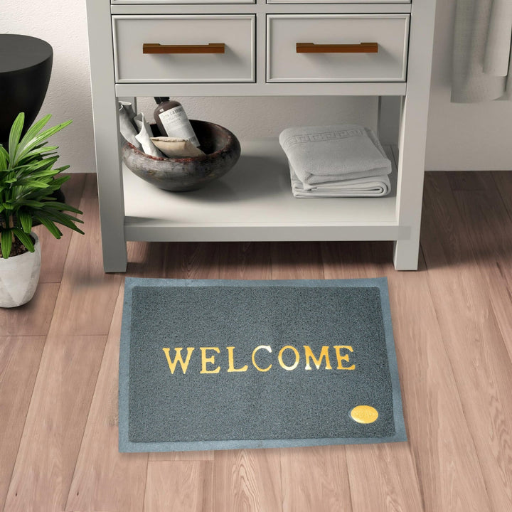 Welcome Door Mat for Home Entrance Outdoor Mat Anti Slip Heavy Duty and Waterproof | Easy to Clean for Entry For Bedroom, Living Room (23x15 Inch) Your Brand