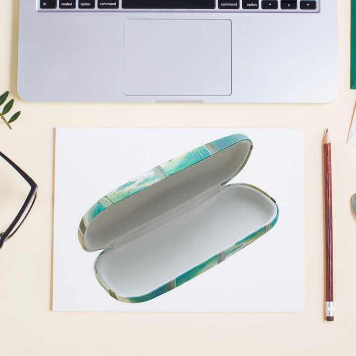Flowers Decorative Glasses Case Eyeglasses Storage Box (1 Pc / Mix color) - TezCart