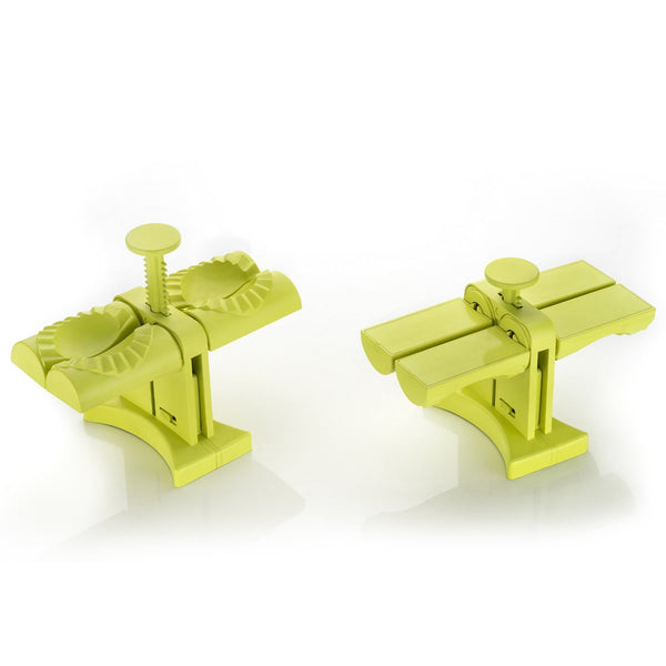 Dumpling Maker Mold,Double Head Dumpling Mold Wrap Two At A One Time,Household Dumpling Maker Mould, Easy-Tool for Making Dumplings ,Dumpling Press Mold Kitchen Accessories Your Brand