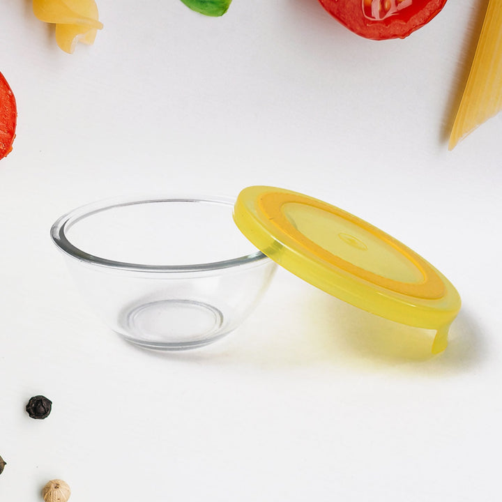 Dazzle Glass Bowl Set Mixing / Storage Bowls with Lids (3 pcs Set) your brand