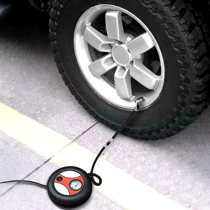 Compressor for Car and Bike 12V 260 PSI Tyre Inflator Air Pump - TezCart