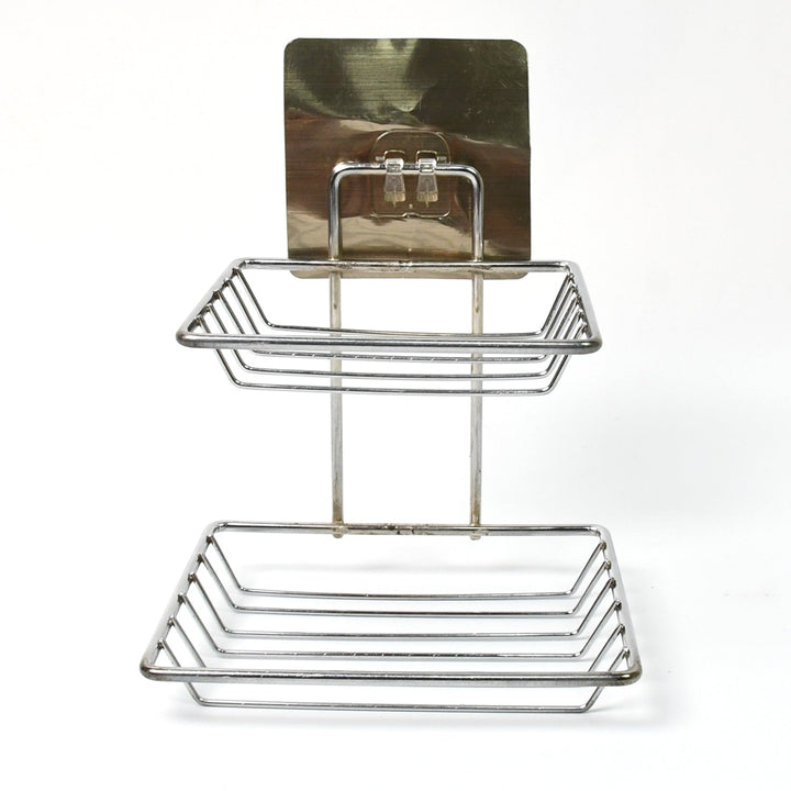 Kitchen Bathroom Soaps Storage Rack with 2 Hook for Home Your Brand