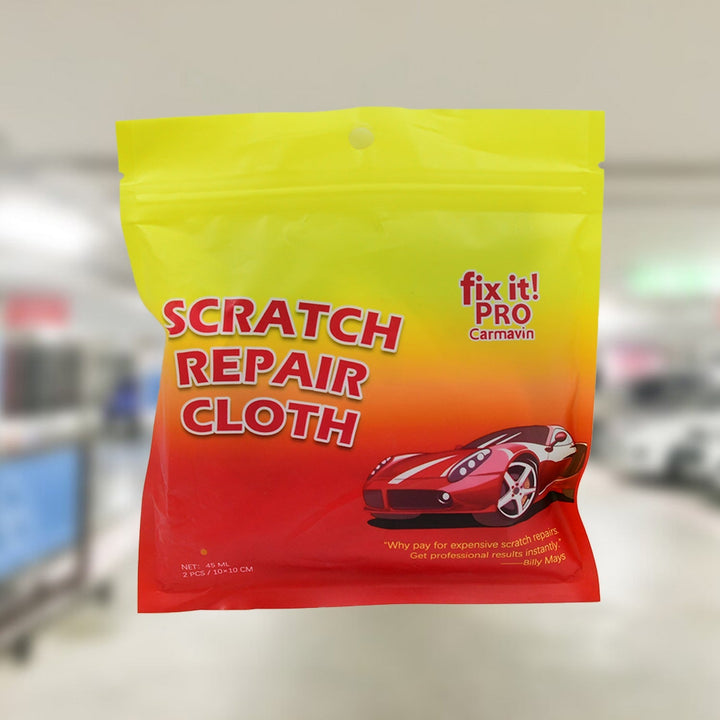 Nano Magic Car Scratch Remover Cloth, Multipurpose Scratch Repair Cloth, Cloth for Car Paint Scratch Repair, Easy to Repair Slight Scratches on the Surface Polishing Repeatable Use for All Kinds of Car (45 ML Repair Solution, 2 Gloves, 2 nano Cloth) Your Brand