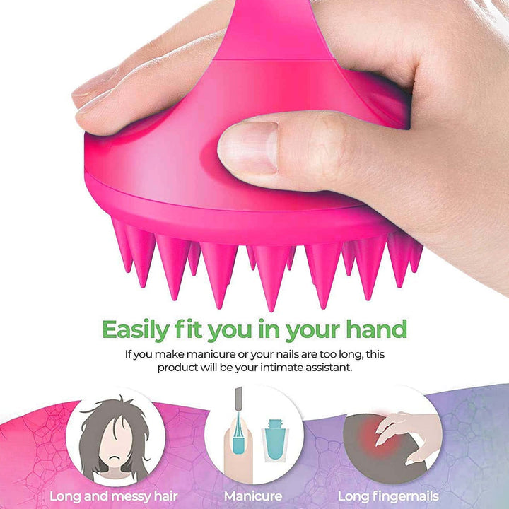Scalp Massager, Head Massager Comb (1 Pc) Your Brand