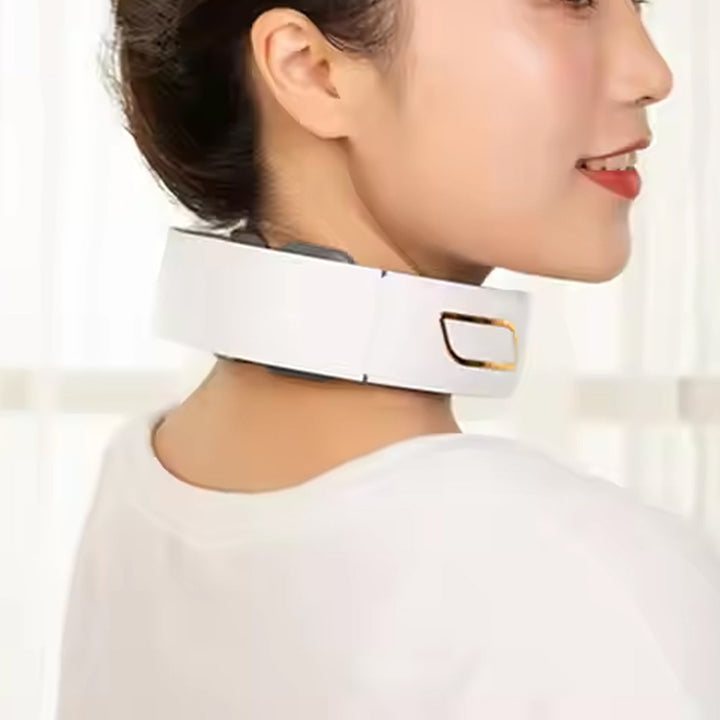 6 Heads Smart Electric Neck and Back Pulse Massager Wireless (1 Pc) - TezCart