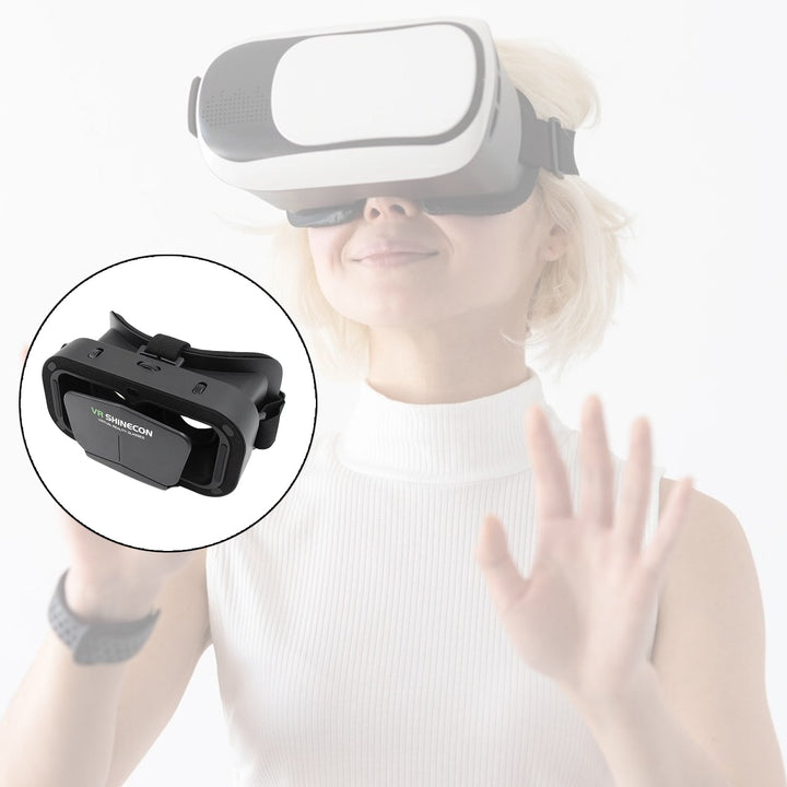 3d VR Headset Compatible with iPhone & Android Virtual Reality VR Goggles For 3D VR Movies Video Games (1 Pc) Your Brand