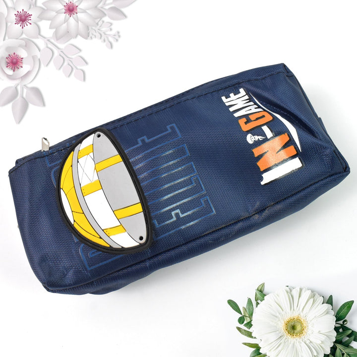 Pencil Pouch With Zipper, Students Pencil Case Large Capacity, Makeup Pouch, Stationery Bag (1 Pc / 2 Compartment) - TezCart