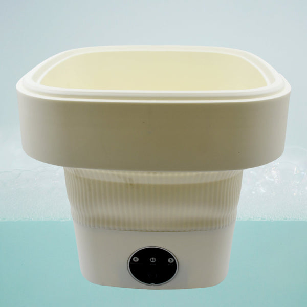 Folding Washing Machine, Mini Portable Washing Machine, Deep Cleaning Half Automatic Washt, Mini Foldable Washing Machine, Suitable For Socks, Underwear, Baby Clothes Your Brand