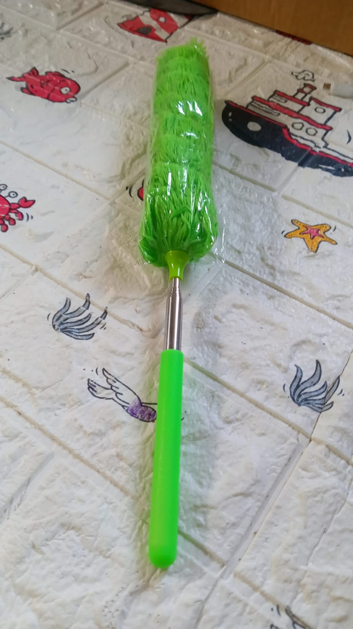 Adjustable Long Handle, Microfiber Duster for Cleaning, Microfiber Hand Duster Washable Microfiber Cleaning Tool Extendable Dusters for Cleaning Office, Car, Computer, Air Condition, Washable Duster Your Brand