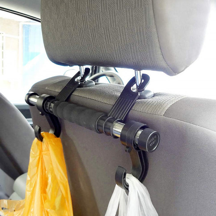 Back Seat Organizer Head Rest Luggage Bag Holder Hook Hanger Kit for Car Truck SUV Your Brand