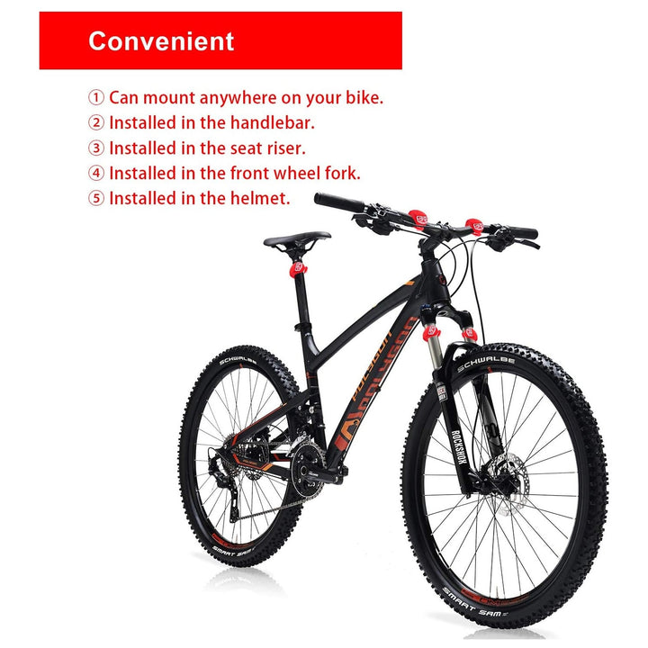 Silicone LED Bike Light Set (2 Pcs Set) - TezCart