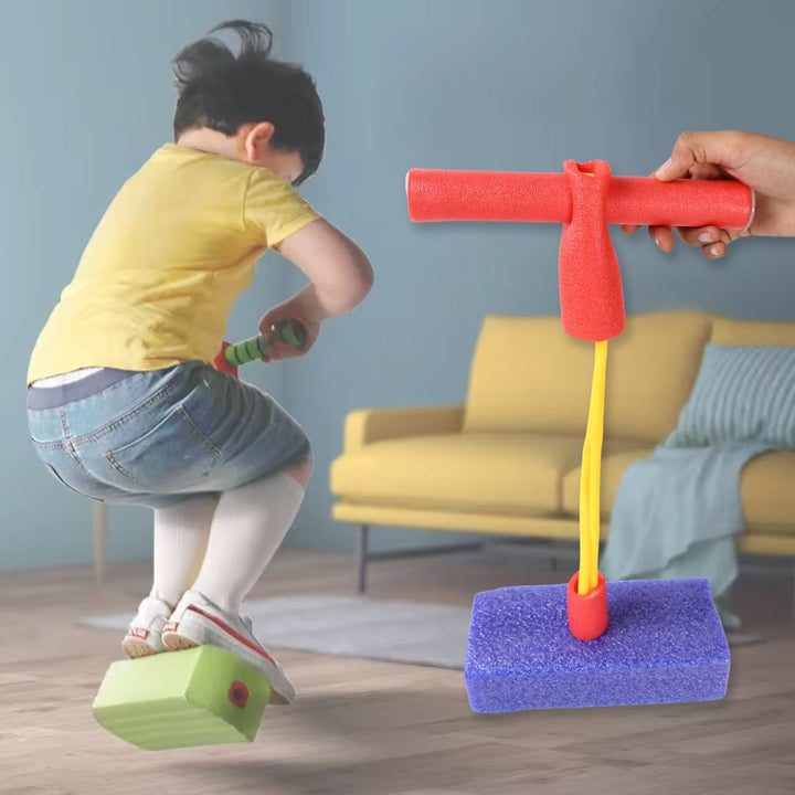 Creative Fitness Jumper for Kids by New Bounce | Safe, Bouncy Toy for Toddlers | Fun Foam Hopper for Children | Squeaks with Each Hop | Great Gift for Girls and Boys (1 Pc) Your Brand
