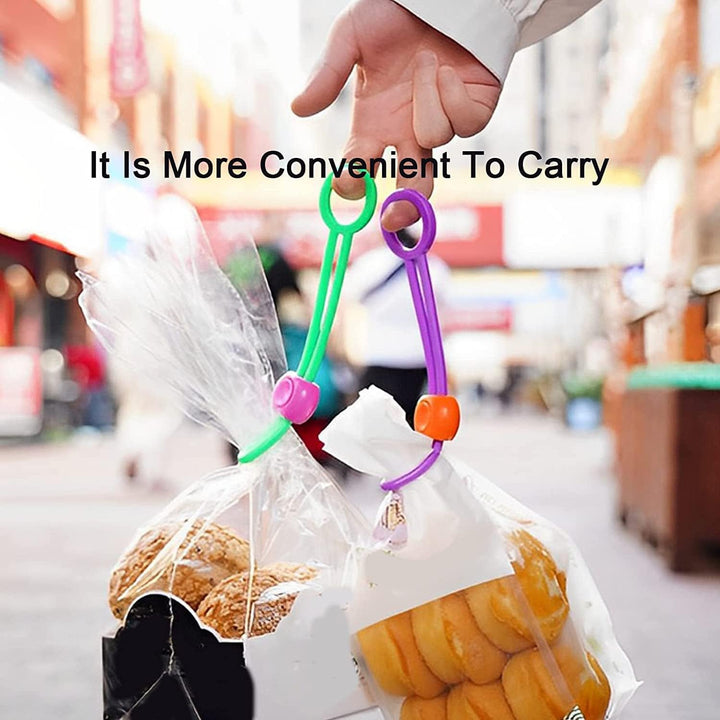 Bag Clips Food Clips, Multi-Purpose Sealer, Reusable Cable Ties, Cord Organizer, Bag Clips Food Clips, For Home Kitchen Office (1 Pc) Your Brand