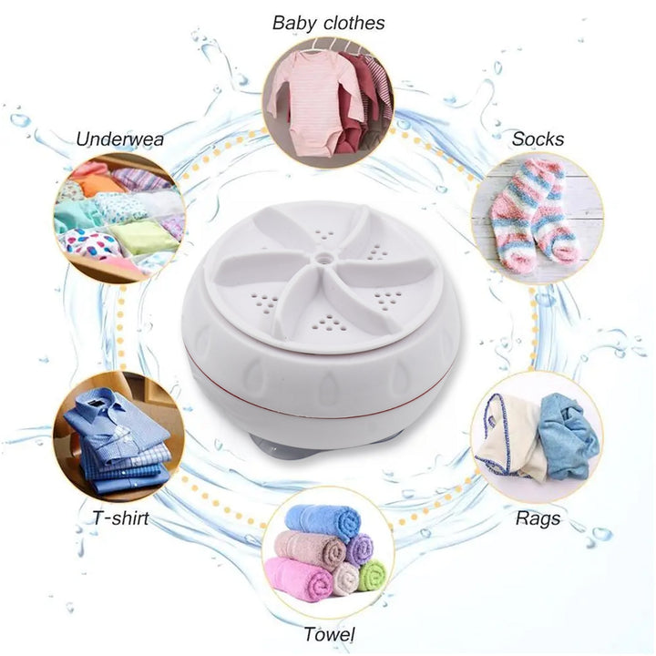 USB turbine wash used while washing cloths in all kinds of places mostly household bathrooms. Your Brand