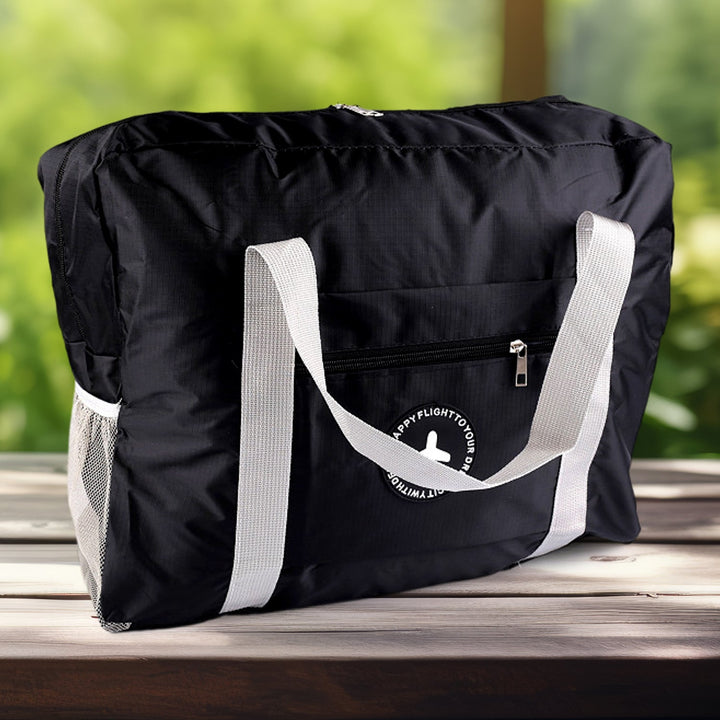 Travel Bag Foldable Luggage Large Zipper Bag (1 Pc) - TezCart