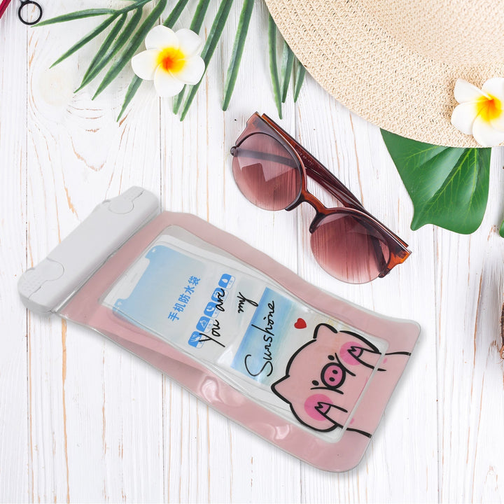 Waterproof Pouch Lock Mobile Cover Underwater Mobile Case For All Type Mobile Phone (1 Pc) Your Brand